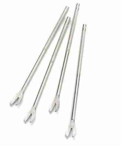 Chrome Plated Seafood Picks – 4 Pack
